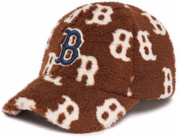 MLB Logo Embroidered Polyester Baseball Cap Unisex Camel Color. 3ACPMF126-43BRD