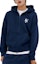Purchase MLB Logo Jaket Hoodie Navy Blue dengan Resleting 3ATRB0236-09NYS