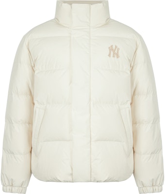 MLB标志印花短款羽绒服男女同款 - 米白色 3ADJB0116-50CRS Buy MLB标志印花短款羽绒服男女同款 - 米白色 3ADJB0116-50CRS