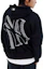 Details for MLB Logo Printed Hoodie Long Sleeve Unisex Black Sweatshirt 3AHDB0336-50BKS