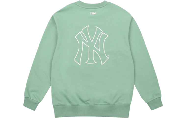 MLB Logo Printed Pullover Sweatshirt Unisex Green 31MT04111-50K