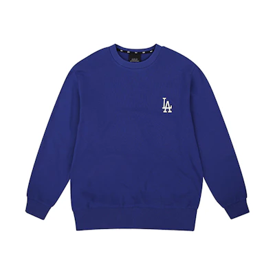 MLB Long Sleeve Classic Logo Embroidered Sweatshirt Unisex Blue 31MTZ1941-07U
