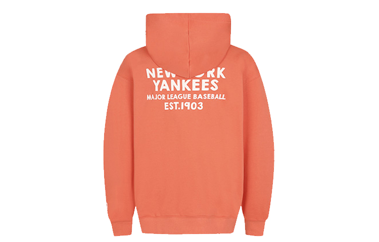 MLB Loose Fit Printed Casual Sweatshirt Unisex Orange 31HD21011-50O