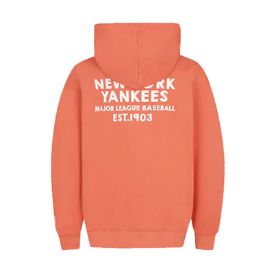 MLB Loose Fit Printed Casual Sweatshirt Unisex Orange 31HD21011-50O