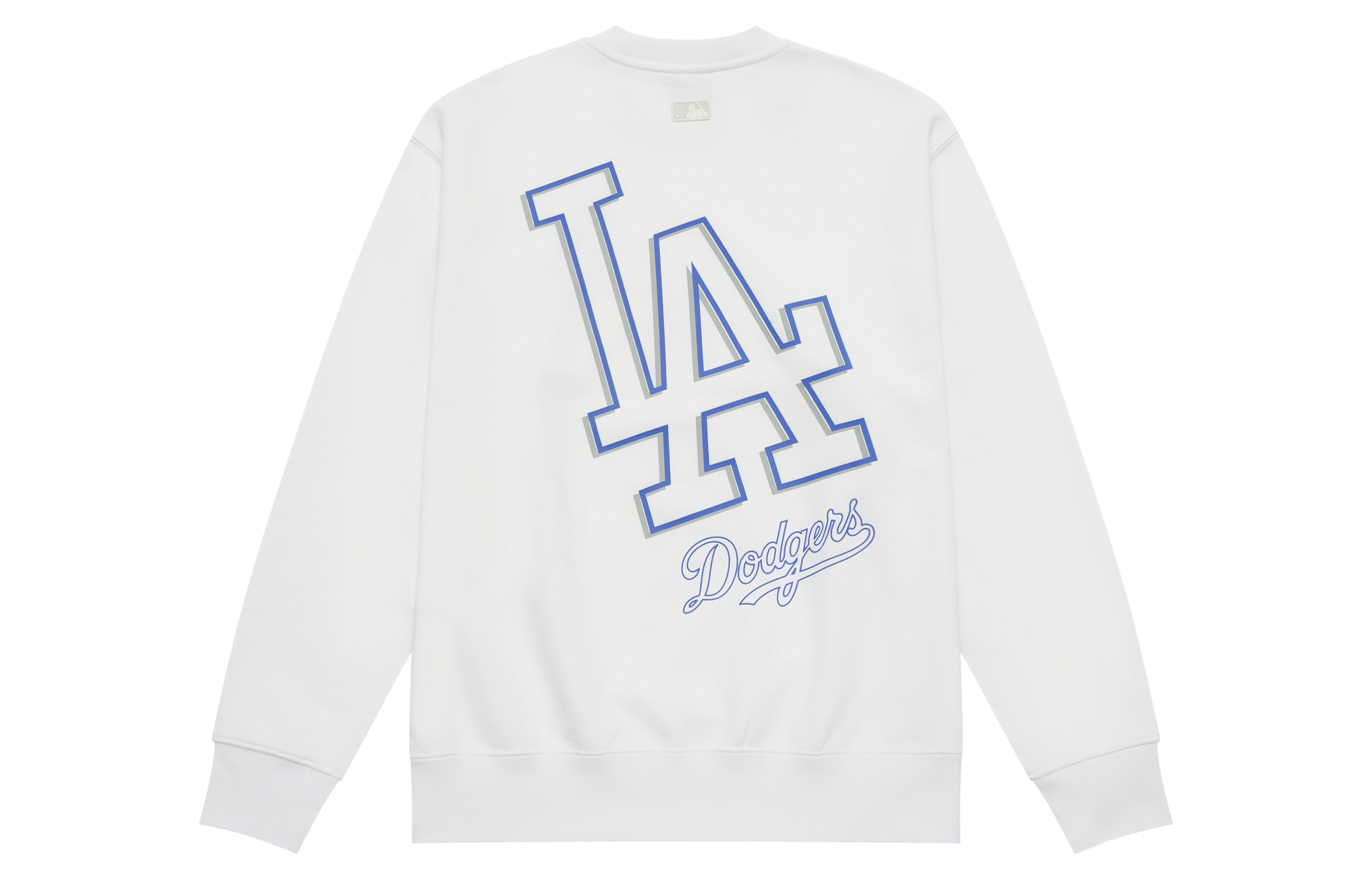 Order MLB 洛杉磯道奇 基本款 24FW 圓領衛衣 中性款 米白色 3AMTB9744-07WHS