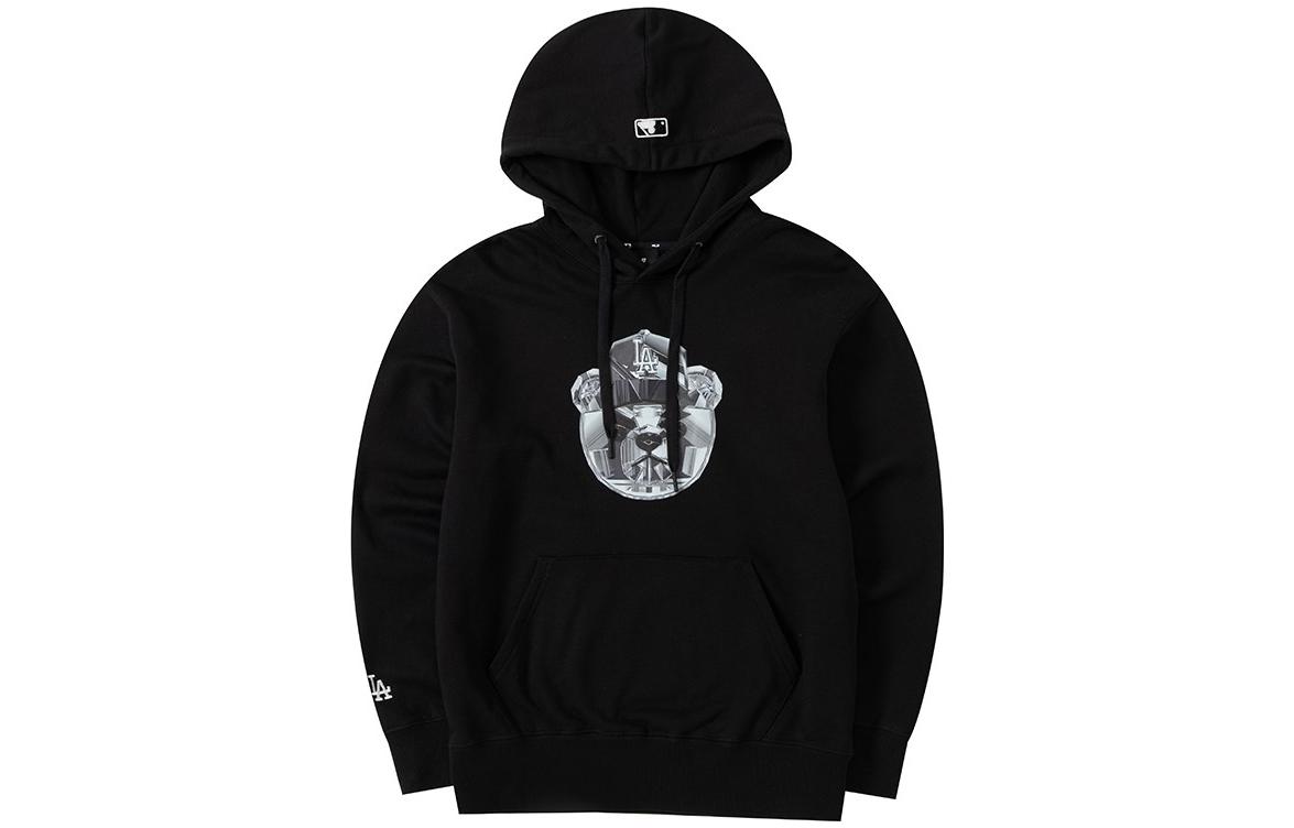 MLB Los Angeles Dodgers Bear Graphic Black Hoodie Unisex 3AHDE0131-07BKS