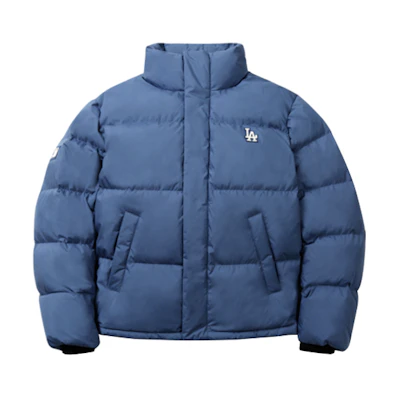 MLB Los Angeles Dodgers Blue Short Puffer Down Jacket-Unisex Winter Wear 31DJ01061-07U