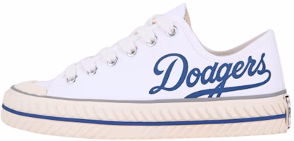 MLB Los Angeles Dodgers Canvas Shoes 'White Blue' 32SHP6011-07W MLB Los Angeles Dodgers Canvas Shoes 'White Blue' 32SHP6011-07W