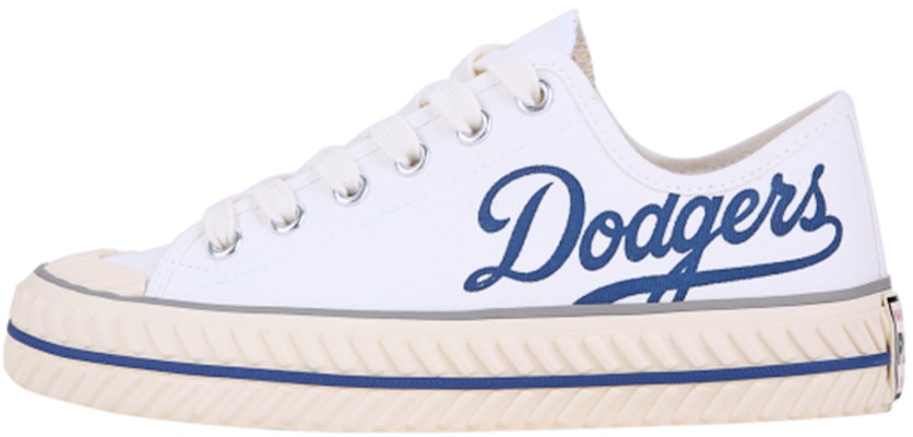 MLB Los Angeles Dodgers Canvas Shoes 'White Blue' 32SHP6011-07W Buy MLB Los Angeles Dodgers Canvas Shoes 'White Blue' 32SHP6011-07W