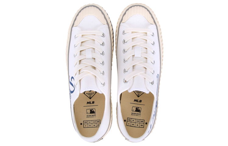 Lookbook MLB LA 다저스 캔버스화 (화이트/블루) 32SHP6011-07W