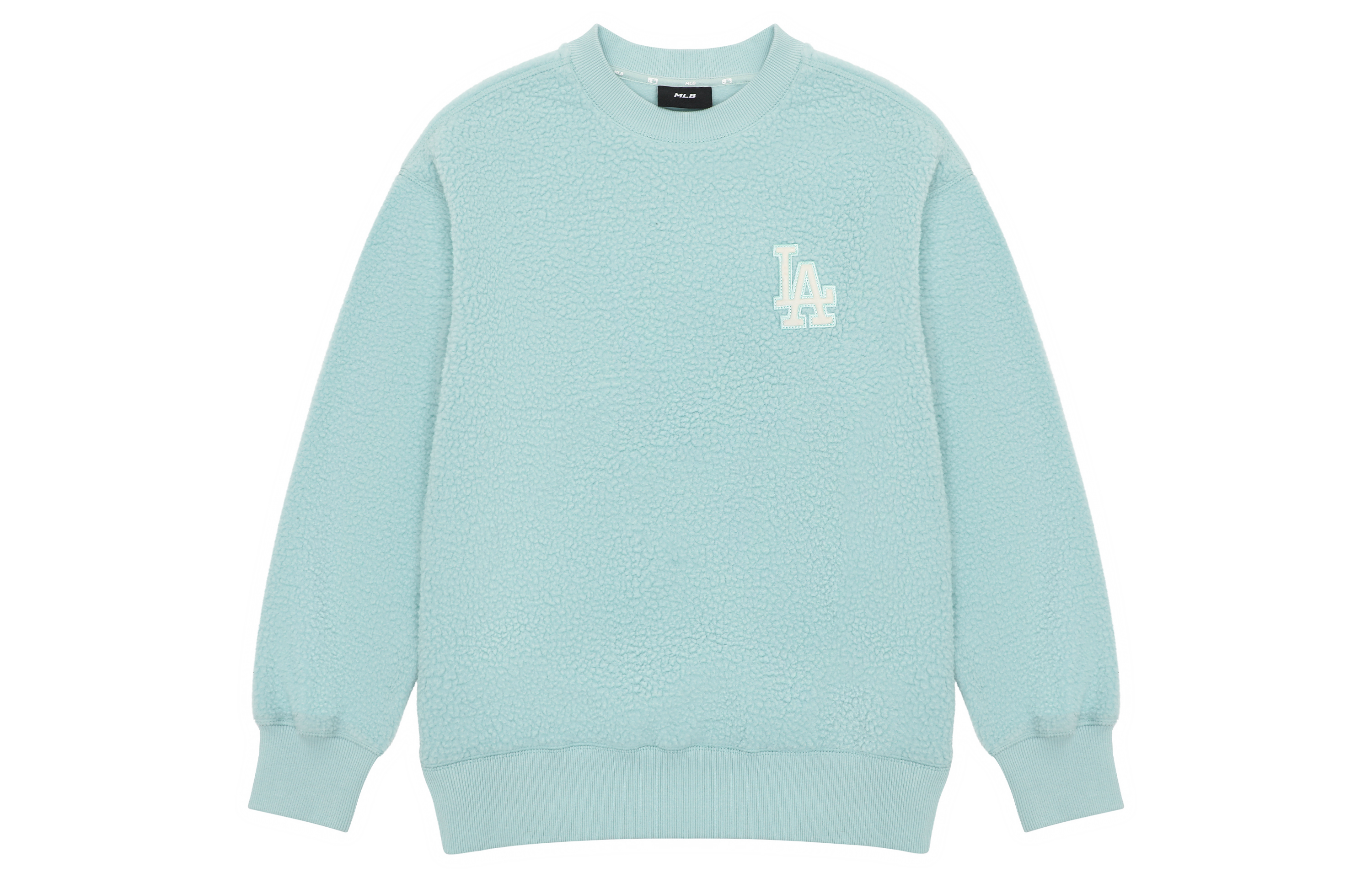 MLB Los Angeles Dodgers Fleece Crewneck Sweatshirt Unisex Light Blue 3AMTB0726-07BLL