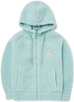 MLB Los Angeles Dodgers Fleece Zip Hoodie Unisex Light Blue 3AFDB0226-07BLL MLB Los Angeles Dodgers Fleece Zip Hoodie Unisex Light Blue 3AFDB0226-07BLL