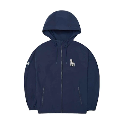 MLB Los Angeles Dodgers Full-Zip Hoodie Midnight Navy Unisex Jacket 3AWJB5124-07NYD