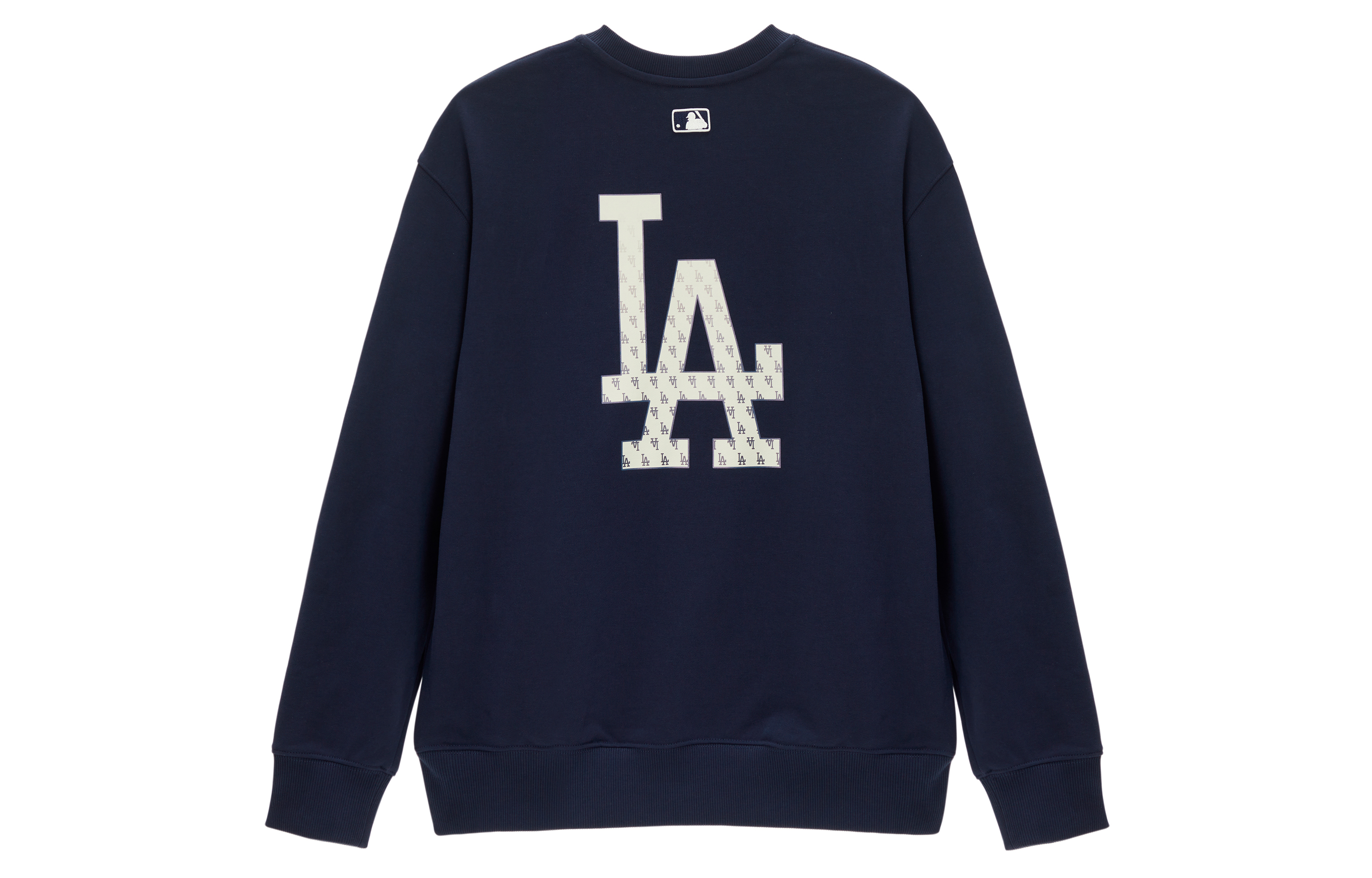 Order MLB洛杉磯道奇FW23復古漸層海軍藍中性款長袖衛衣 3AMTM0234-07NYD