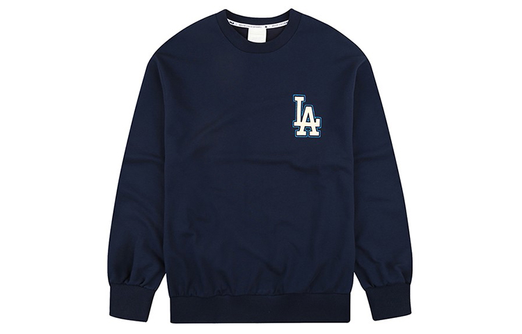 MLB Los Angeles Dodgers LA Logo Crewneck Sweatshirt Unisex Blue 31MTC5911-07N