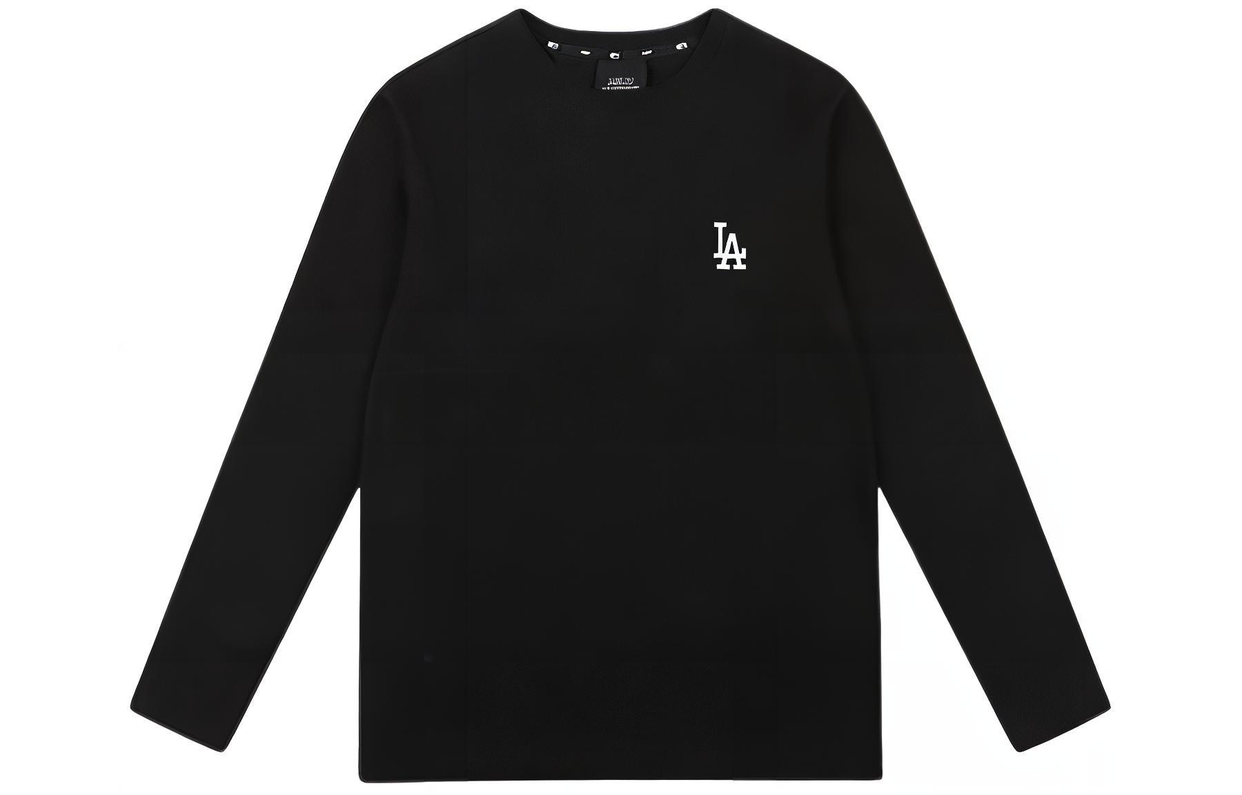 MLB Los Angeles Dodgers Letter Crewneck Sweatshirt Unisex Black 31TS3L111-07L