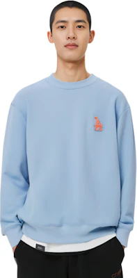 MLB Los Angeles Dodgers Letter Embroidered Crewneck Sweatshirt Unisex Blue 3AMTB0336-07SBS Sizing MLB Los Angeles Dodgers Letter Embroidered Crewneck Sweatshirt Unisex Blue 3AMTB0336-07SBS