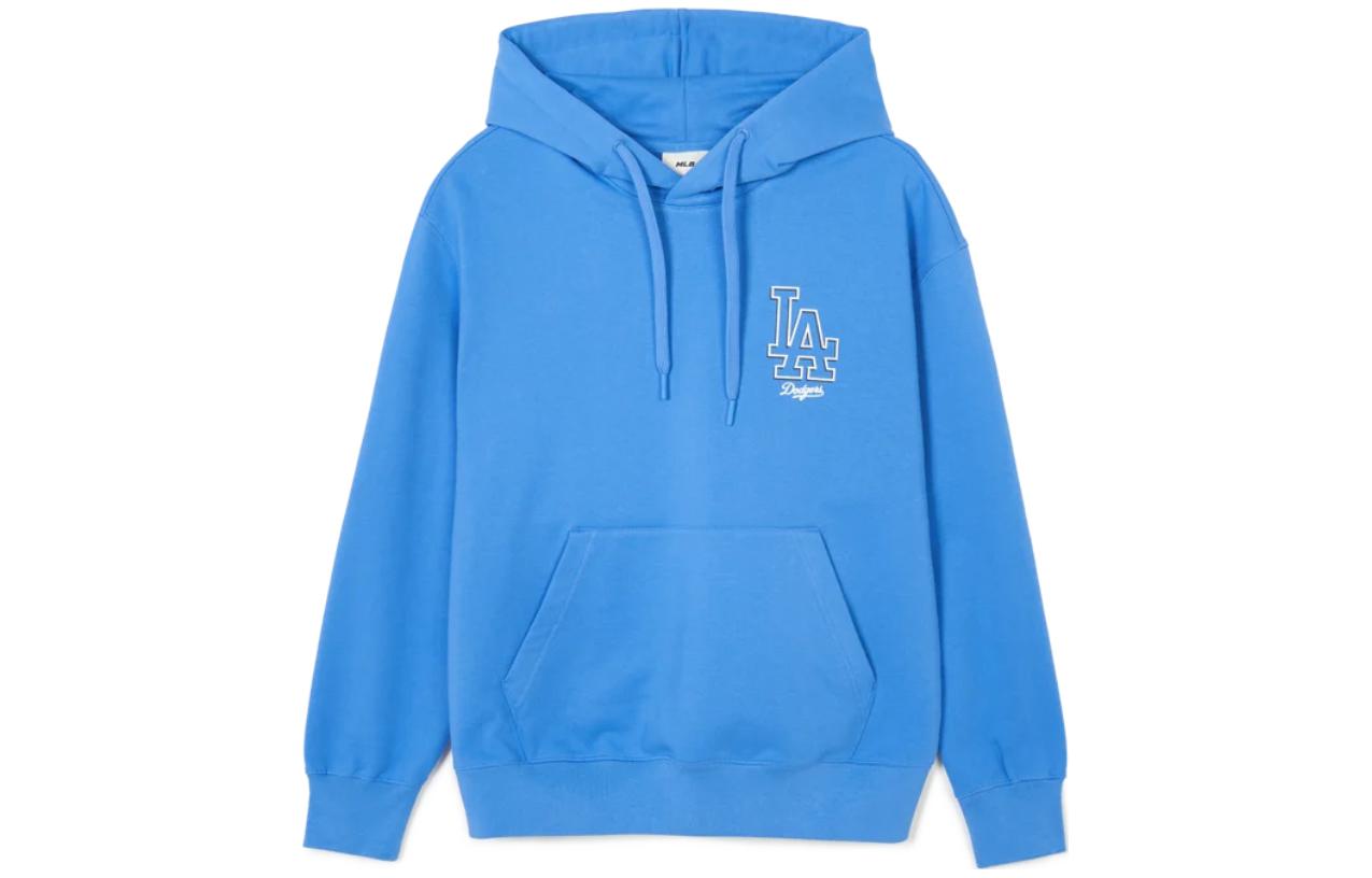 MLB Los Angeles Dodgers Letter Logo Hoodie Unisex Blue 3AHDB0241-07BLP