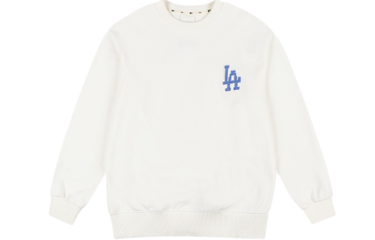 MLB Los Angeles Dodgers Logo Crewneck Sweatshirt Unisex Off-White 31MTG2111-07I 圖 3