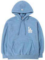 MLB Los Angeles Dodgers Logo Embroidered Hoodie Unisex Light Blue 3AHDEC116-07BLL MLB Los Angeles Dodgers Logo Embroidered Hoodie Unisex Light Blue 3AHDEC116-07BLL