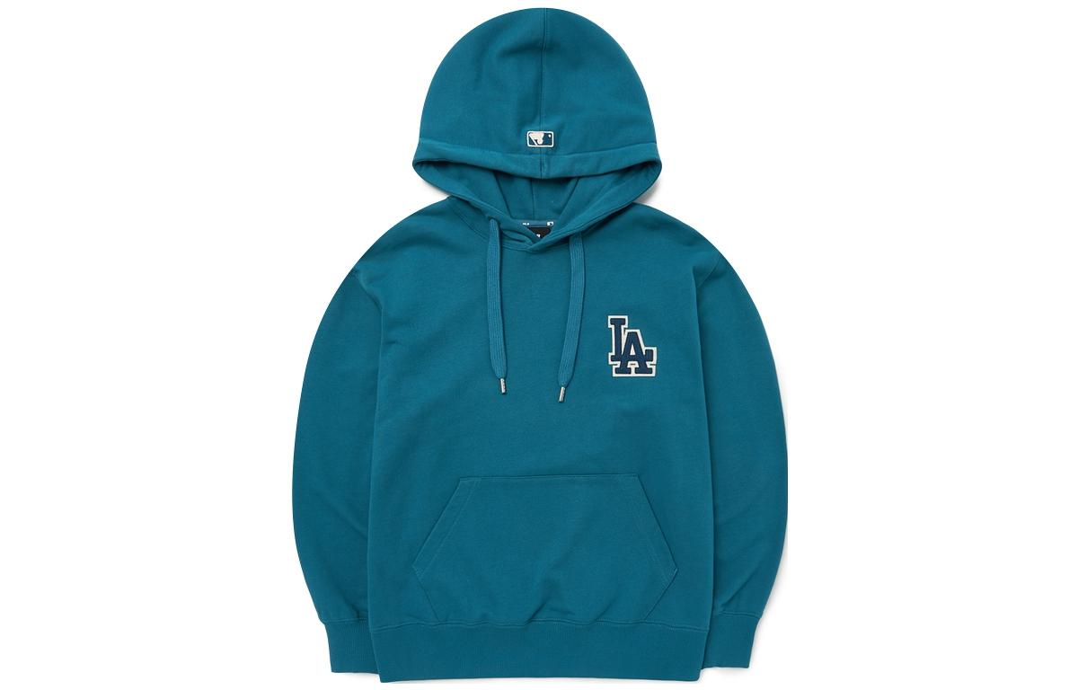 MLB Los Angeles Dodgers Logo Embroidered Pullover Sweatshirt Unisex Light Blue 3AHDB0624-07BLD