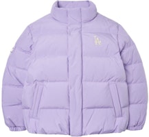 MLB Los Angeles Dodgers Logo Light Purple Puffer Jacket Unisex Winter Wear. 3ADJB0116-07LDL MLB Los Angeles Dodgers Logo Light Purple Puffer Jacket Unisex Winter Wear. 3ADJB0116-07LDL