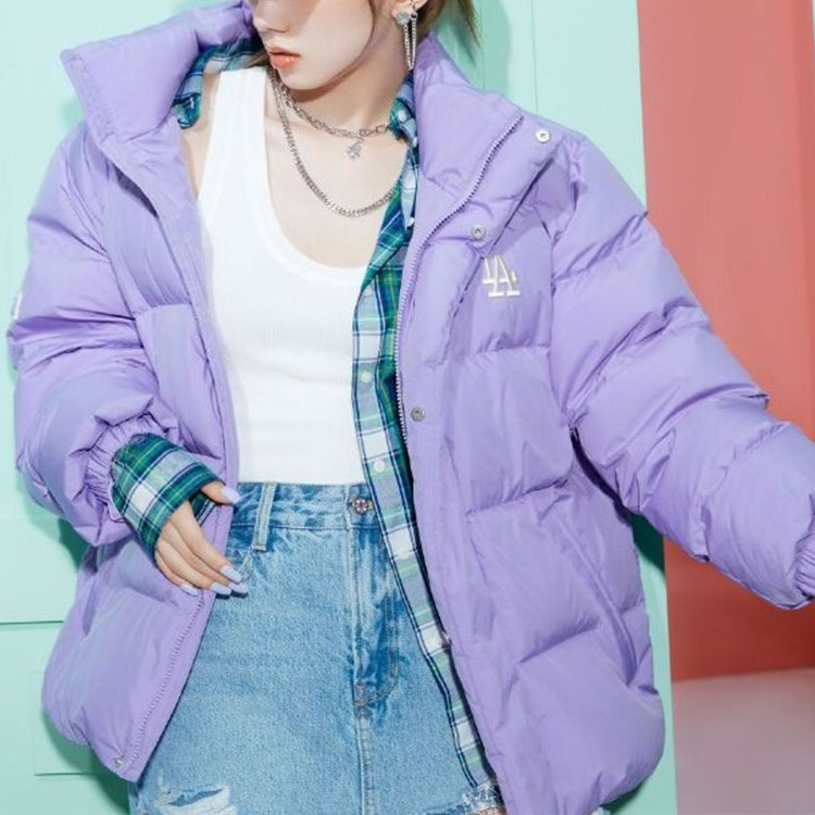 Details for Chaqueta MLB Los Angeles Dodgers Morado Claro Unisex Abrigo de Invierno. 3ADJB0116-07LDL