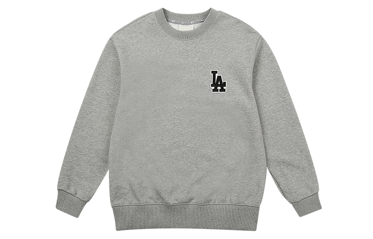 MLB Los Angeles Dodgers Logo Pullover Hoodie Unisex Grey 31MT08111-07M 圖 2