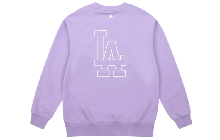 MLB Los Angeles Dodgers Logo Pullover Sweatshirt Unisex Light Purple 31MT04111-07V