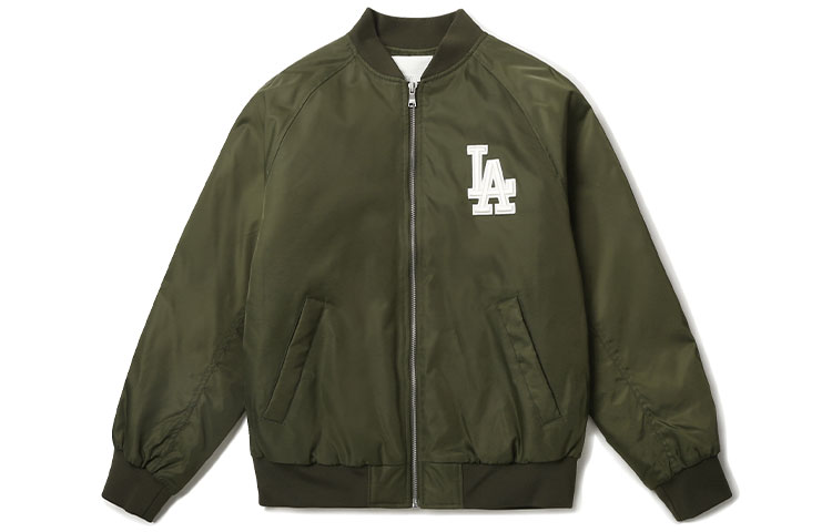 Order MLB Los Angeles Dodgers Logo Varsity Bomber Jacket Unisex Baseball Collar 31JPU0111-07K