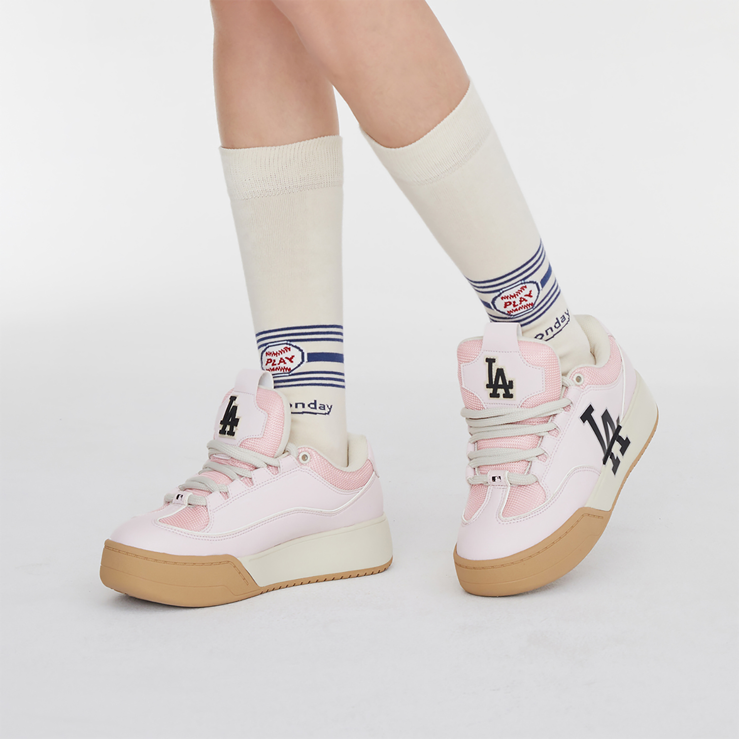 MLB Los Angeles Dodgers Low Top 'Pink Casual' 圖 7