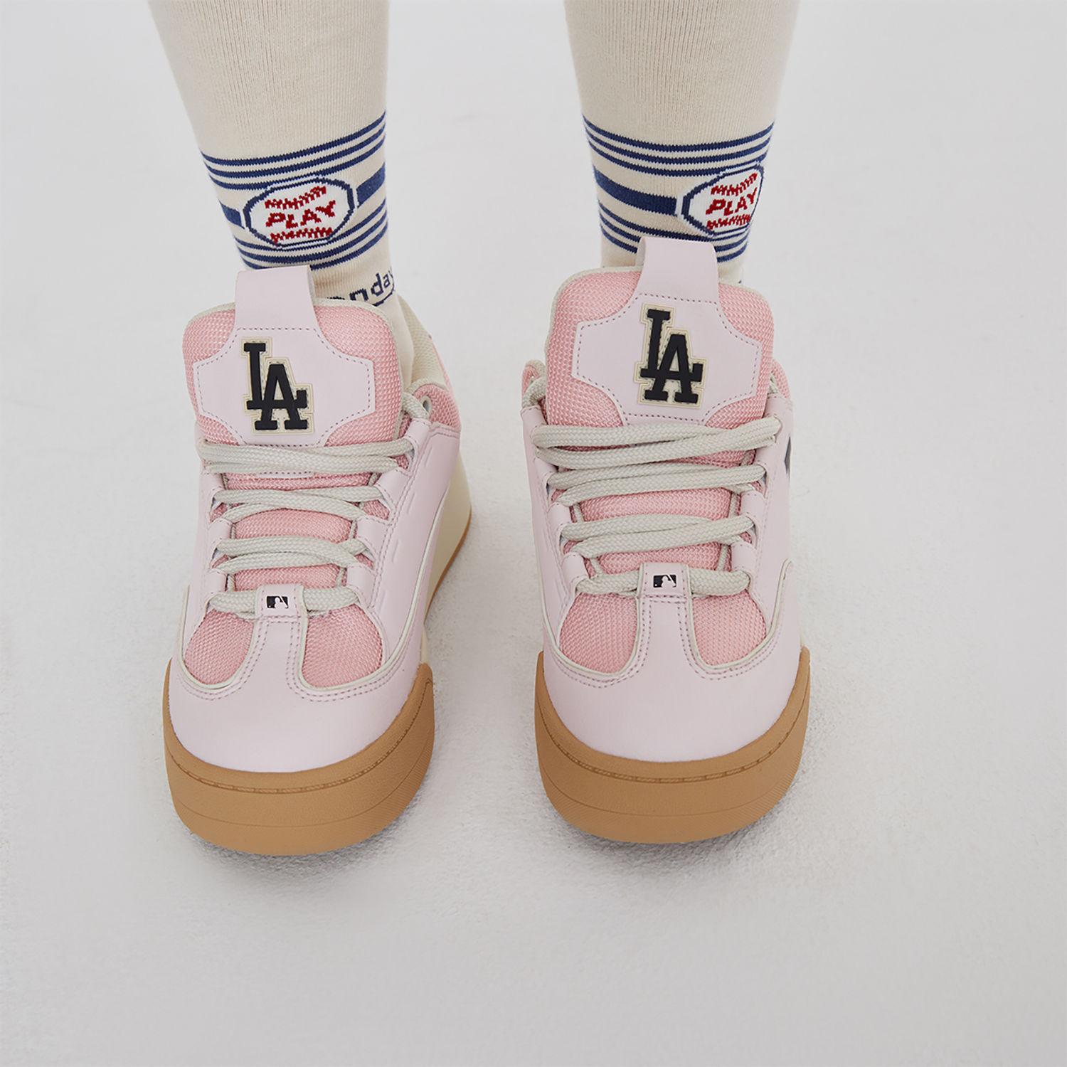 MLB Los Angeles Dodgers Low Top 'Pink Casual' 圖 10