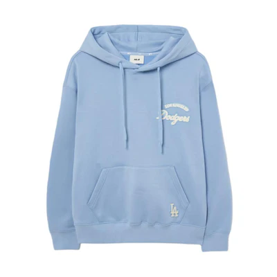MLB Los Angeles Dodgers Oversized Fleece Hoodie Unisex Blue 3AHDV0236-07SBS