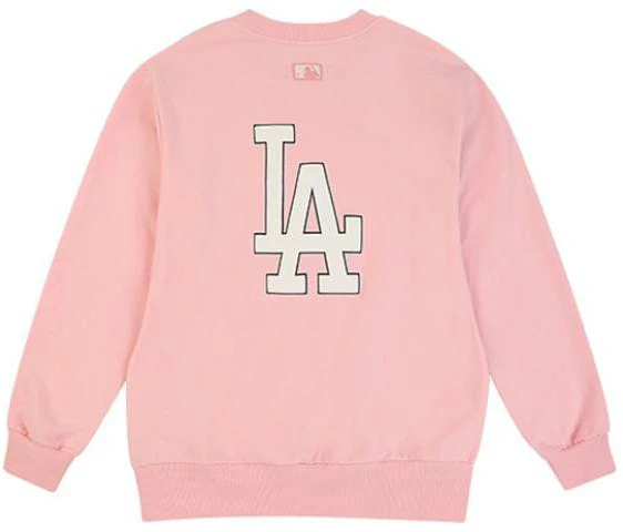 mlb-los-angeles-dodgers-pink-crewneck-sweatshirt-unisex-casual-loose-fit-31-mt-03011-07-p