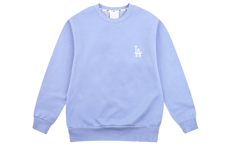 MLB Los Angeles Dodgers Small Logo Fleece Hoodie Unisex Blue Purple 31MT18961-07V