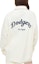 Sizing MLB Los Angeles Dodgers Varsity Unisex Long Sleeve Shirt in Cream. 3ADRV0144-07CRD