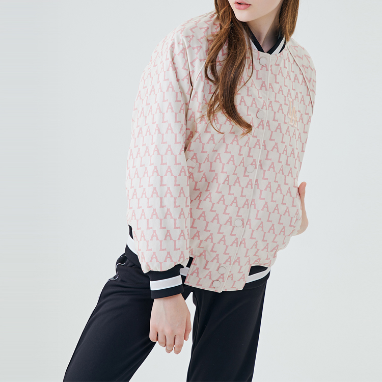 MLB Los Angeles Dodgers Vintage Logo Varsity Jacket Ivory Unisex 31JPM1011-07I 圖 4