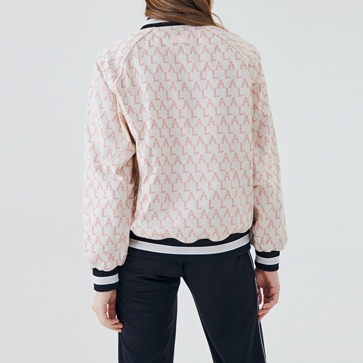 MLB Los Angeles Dodgers Vintage Logo Varsity Jacket Ivory Unisex 31JPM1011-07I 圖 5