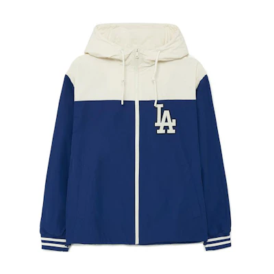 MLB Los Angeles Dodgers Windproof Hoodie Jacket Unisex Casual Long Sleeve 3AWJV0134