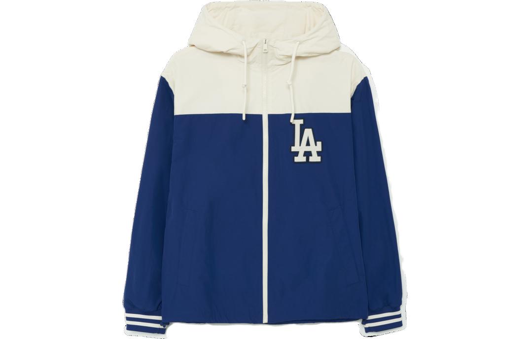 MLB Los Angeles Dodgers Zip Hoodie Windbreaker Jacket Unisex - Blue 3AWJV0134-07RBS