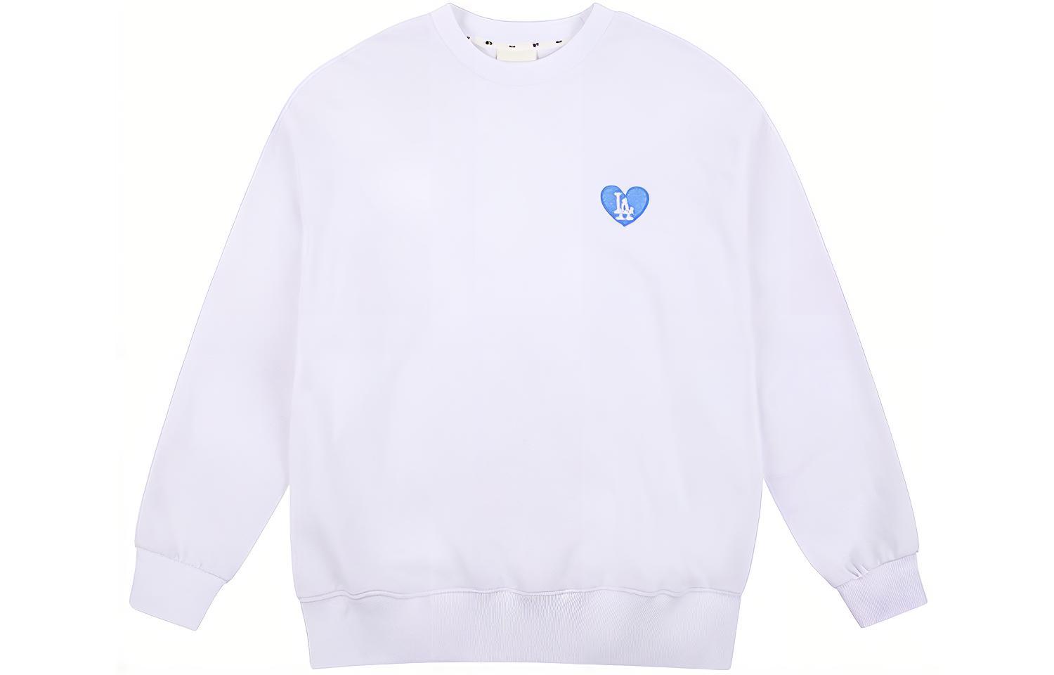 MLB Love Overfit Pullover Sweatshirt Unisex White 31MT09011