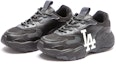Lookbook MLB Zapatillas Bajas 'Plataforma Negra Estilo Dad Shoe' 3ASHC311N-07BKS