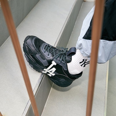 MLB Zapatillas Bajas 'Plataforma Negra Estilo Dad Shoe' 3ASHC311N-07BKS Purchase MLB Zapatillas Bajas 'Plataforma Negra Estilo Dad Shoe' 3ASHC311N-07BKS