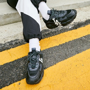 MLB Zapatillas Bajas 'Plataforma Negra Estilo Dad Shoe' 3ASHC311N-07BKS Details for MLB Zapatillas Bajas 'Plataforma Negra Estilo Dad Shoe' 3ASHC311N-07BKS