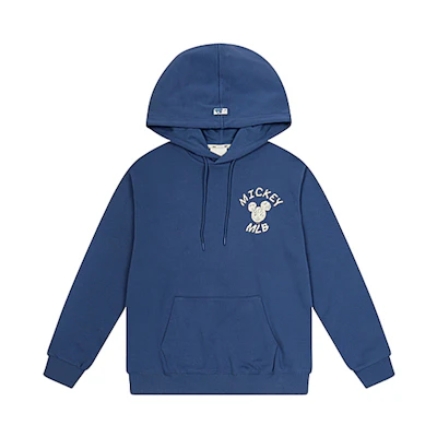 MLB Mickey Unisex Hoodie Blue 31HDK1041-14U