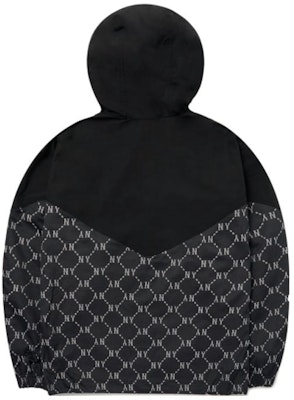 MLB モノグラム総柄防風フードジャケット ユニセックス ブラック - 秋シーズン 3AWJM0224-50BKS Lookbook MLB モノグラム総柄防風フードジャケット ユニセックス ブラック - 秋シーズン 3AWJM0224-50BKS