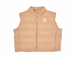 Order MLB 모노그램 보스턴 레드삭스 다이아몬드 다운 베스트 유니섹스 베이지 24FW 3ADVM0246-43BGL