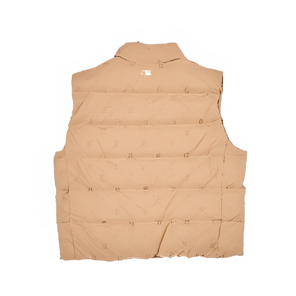 Lookbook MLB Monogram Boston Red Sox Diamond Down Vest Unisex Beige 24FW 3ADVM0246-43BGL