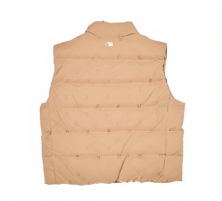 MLB Monogram Boston Red Sox Diamond Down Vest Unisex Beige 24FW 3ADVM0246-43BGL Lookbook MLB Monogram Boston Red Sox Diamond Down Vest Unisex Beige 24FW 3ADVM0246-43BGL