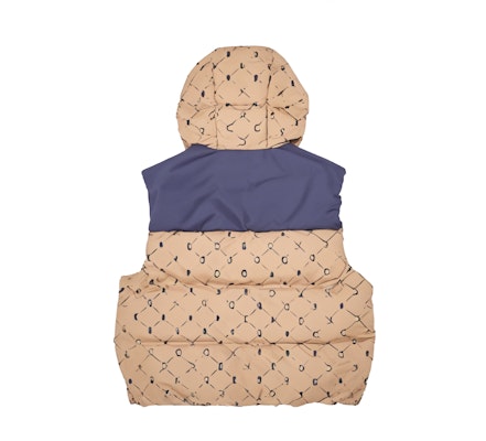MLB Monogram Down Vest Beige Unisex - Comfortable Loose Fit 3ADVM1046-43BGL Lookbook MLB Monogram Down Vest Beige Unisex - Comfortable Loose Fit 3ADVM1046-43BGL